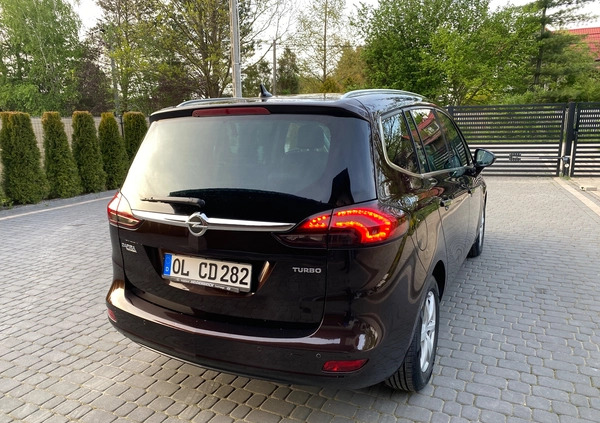 Opel Zafira cena 37900 przebieg: 203000, rok produkcji 2012 z Kielce małe 781